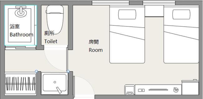 合綠の宿 203 Osaka Eksteriør billede
